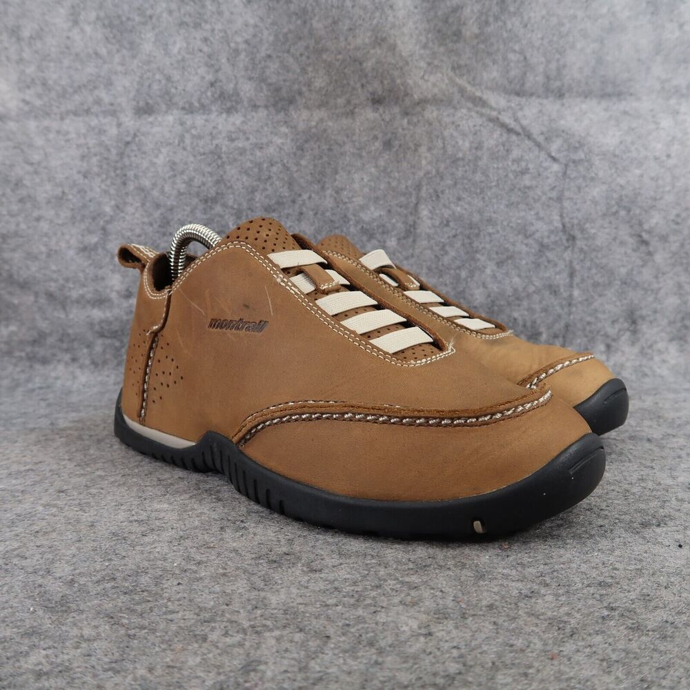 Montrail Shoes Women 7 Athletic Sneaker Hybrid Trainer Leather Moc Blakely Brown
